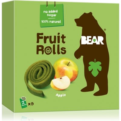 BEAR Fruit Rolls Apple sušené ovoce 5 x 20 g – Zboží Mobilmania