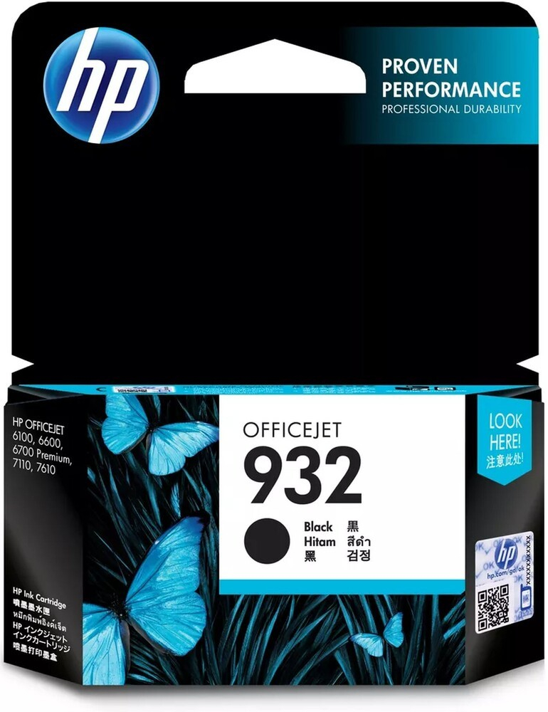 HP 932 originální inkoustová kazeta černá CN057AE