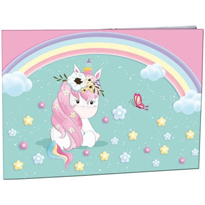 Desky na číslice Rainbow Unicorn