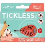 Tickless pet Ultrazvukový odpuzovač klíšťat a blech pro psy barvy orange 1 kus – Zboží Dáma