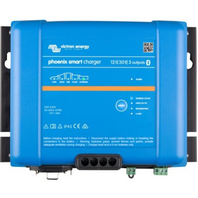 Victron Energy Phoenix Smart IP43 Charger 12V/30A (3) – Zboží Mobilmania