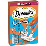 Dreamies Creamy Snacks kuřecí s lososem 12 x 10 g – Sleviste.cz