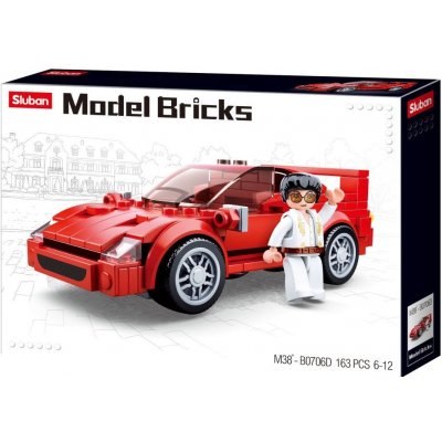 Sluban B0706D Italský sportovní vůz – Zboží Dáma