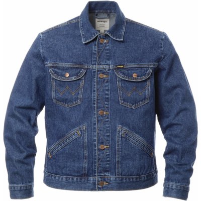 Wrangler pánská riflová bunda Icons 124MJ Western Jacket W4MJUG923 – Zbozi.Blesk.cz