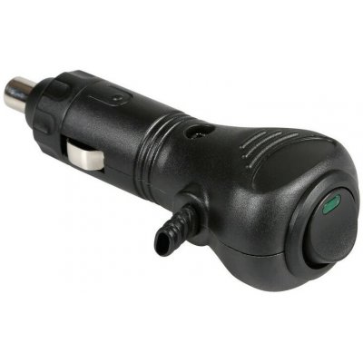 Zástrčka do zapalovače cigaret s bočním vstupem pro kabel, 12/24V, LAMPA | Zboží Auto
