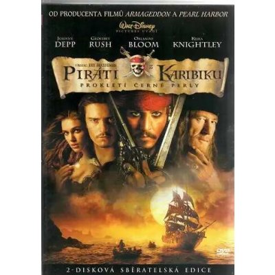 Piráti z Karibiku: Prokletí černé perly 2-disková edice DVD – Hledejceny.cz