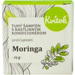 Kvítok tuhý šampon s kondicionérem proti lupům Moringa 50 g – Zboží Mobilmania