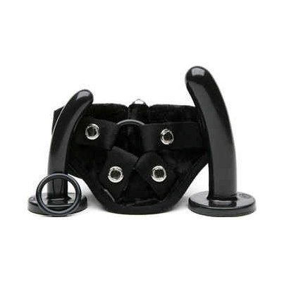 Tantus Postroj pro připínací dilda Startovací strap on sada černá – Zboží Mobilmania