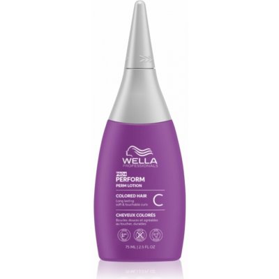 Wella Professionals Perform+ trvalá ondulace pro barvené vlasy C 75 ml – Zboží Dáma