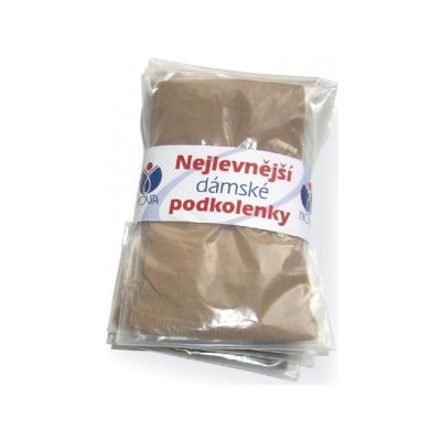 Novia Podkolenky 10 párů v balení B60 tělová – Zboží Dáma