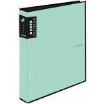 Pořadač A4 - 4 kroužek - lamino - R25 - Pastelini - zelený - 7-277 – Zboží Živě