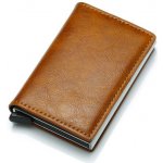 SALOM Bezpečnostní RFID peněženka a pouzdro na karty X-9 Barvy: Světle hnědá – Zboží Živě