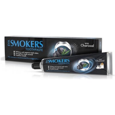 Eva Smokers Bělící zubní pasta Charcoal 50 g – Zboží Mobilmania