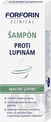 Forforin šampon proti lupům mastné lupy 200 ml