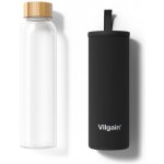 Vilgain Skleněná láhev black 600 ml – Zboží Dáma