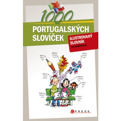 1000 portugalských slovíček - ilustrovaný slovník - Iva Svobodová