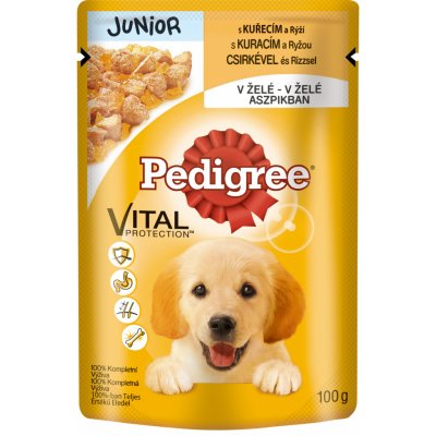 Pedigree Junior s kuřecím masem & rýží 100 g – Zboží Mobilmania