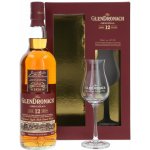 Glendronach 12y 43% 0,7 l (dárkové balení 1 sklenice) – Hledejceny.cz