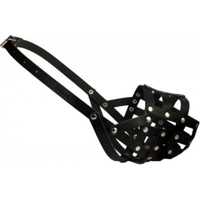 CoLLaR Kožený náhubek pro psa rotvajler – Zboží Dáma