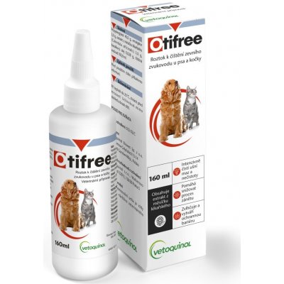 Vétoquinol Otifree gtt 160 ml – Zboží Dáma