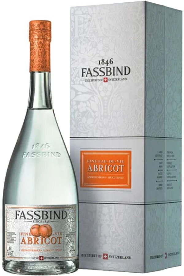 Fassbind Abricot 43% 0,7 l (karton)