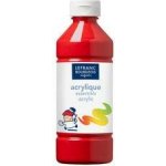 Lefranc Education akrylová barva 500 ml 528 primary red – Sleviste.cz