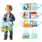 2Kids Toys Senzorická busy kniha Dinosauři 3 – Zboží Dáma