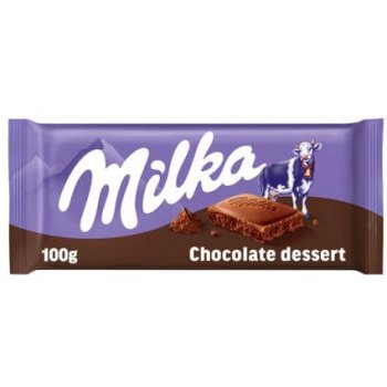 milka chocolate dessert
