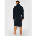 Tommy Hilfiger župan Icon Bathrobe 2S87905539 Tmavomodrá – Zboží Mobilmania