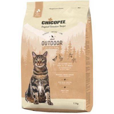 Chicopee CNL CAT Adult Outdoor Poultry 1,5 kg – Hledejceny.cz