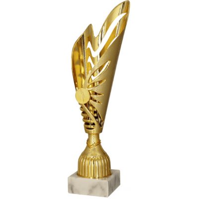 Plastová trofej Zlatá 35 cm – Zboží Mobilmania