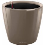 Lechuza Květináč Classico Premium LS 43 šedohnědá lesklá 43 x 40 cm – Hledejceny.cz