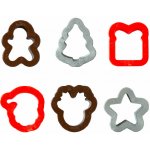 Decora Mini vánoční vykrajovátka na cukroví Varianta: Perníček (hnědý) – 3,8 × 3,5 × 2,2 cm – Hledejceny.cz