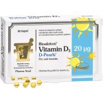 Bioaktivní Vitamin D3 D Pearls 20 mcg 80 kapslí – Hledejceny.cz