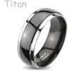 Prsteny Steel Edge snubní prsteny titan 3034