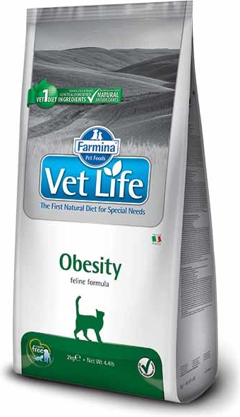 Vet Life Natural Cat Obesity 4 kg