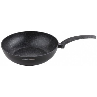 Florina Bono Deep černá nepřilnavá pánev wok 28 cm