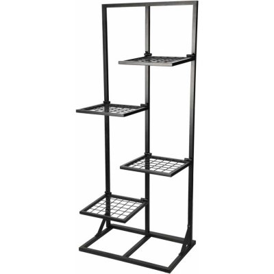 ProGarden STOJAN NA KVĚTINÁČ EMA 102x40x27 cm ČERNÁ – Zboží Dáma