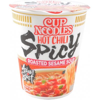 Nissin Cup Noodles Hot chilli sezamová polévka 66 g