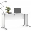 Psací a pracovní stůl Tvilum Psací stůl Office I bílý/stříbrno-šedý