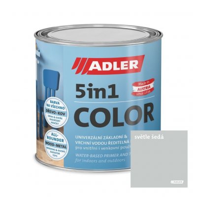 ADLER Česko 5in1 Color 0,75 l světle šedá – Zboží Mobilmania