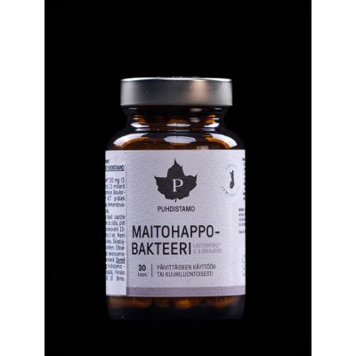Puhdistamo Lactic Acid Bacteria Boulardii 30 kapslí – Hledejceny.cz