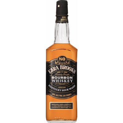 Ezra Brooks Black Label 40% 0,7 l (holá láhev) – Sleviste.cz