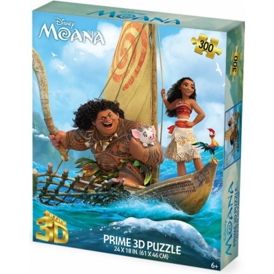 PRIME 3D Puzzle Vaiana 300 ks – Zbozi.Blesk.cz