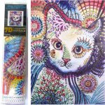 Norimpex Diamantové malování 7D Kočičí pohled 30 x 40 cm – Zboží Mobilmania