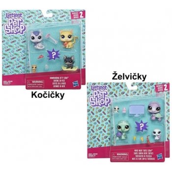 Hasbro Littlest Pet Shop Rodinné balení zvířátek