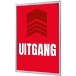 Jansen Display Set klaprámu A1, Východ, červený, holandsky, 625 x 872 mm – Zboží Živě