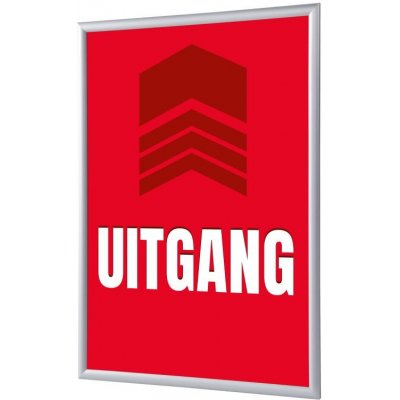 Jansen Display Set klaprámu A1, Východ, červený, holandsky, 625 x 872 mm – Zboží Živě