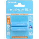 Panasonic Eneloop Lite AA 2ks 3LCCE/2BE – Zboží Mobilmania