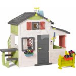 Smoby Domeček My House se stolem zahrádkou a plnými dveřmi – Zboží Dáma